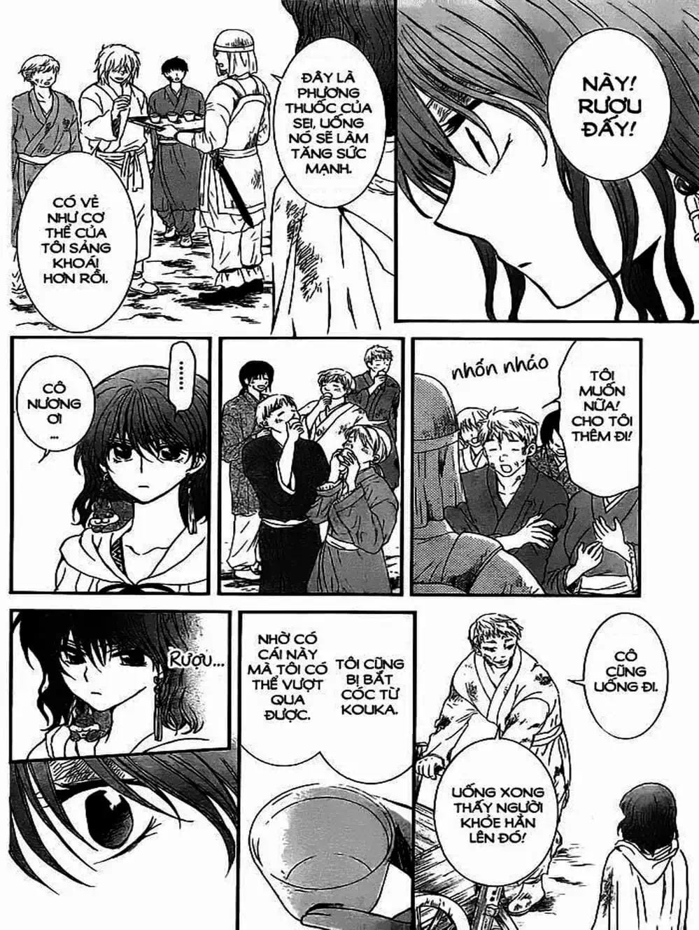 Truyện Tranh Đóa Hoa Bùng Cháy - Yona Of The Dawn trang 7