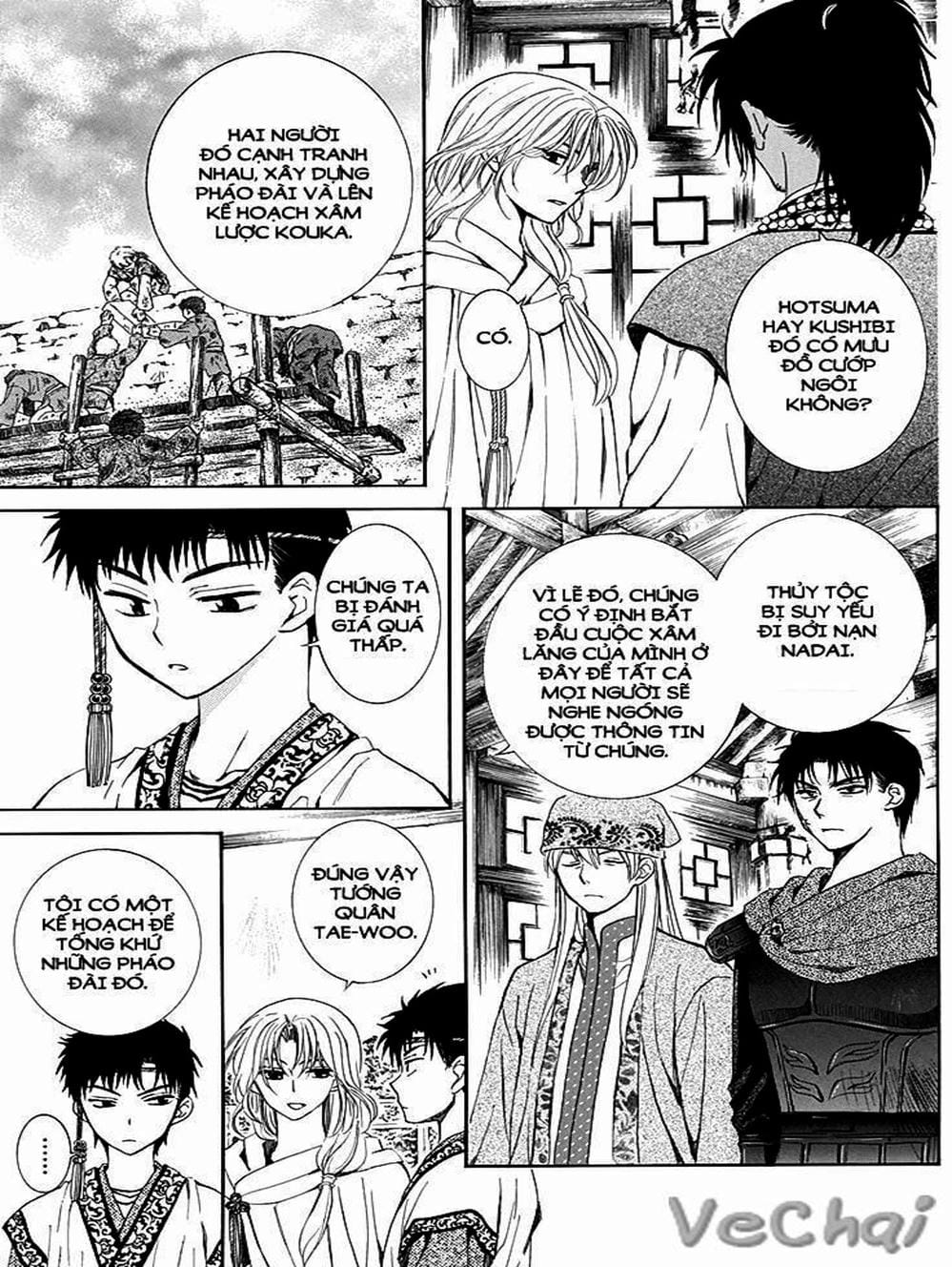 Truyện Tranh Đóa Hoa Bùng Cháy - Yona Of The Dawn trang 7