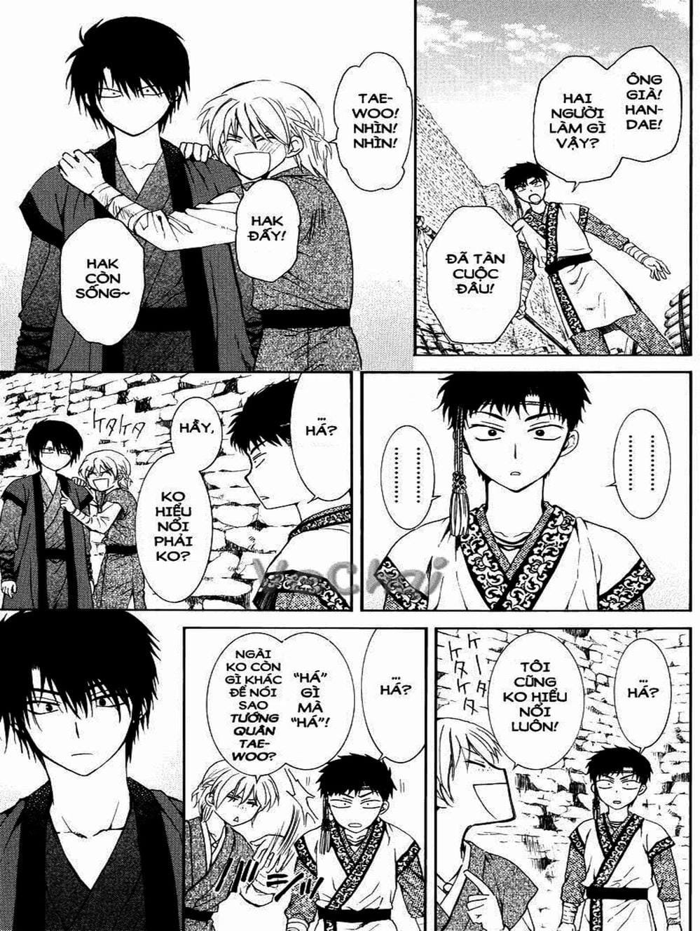 Truyện Tranh Đóa Hoa Bùng Cháy - Yona Of The Dawn trang 7