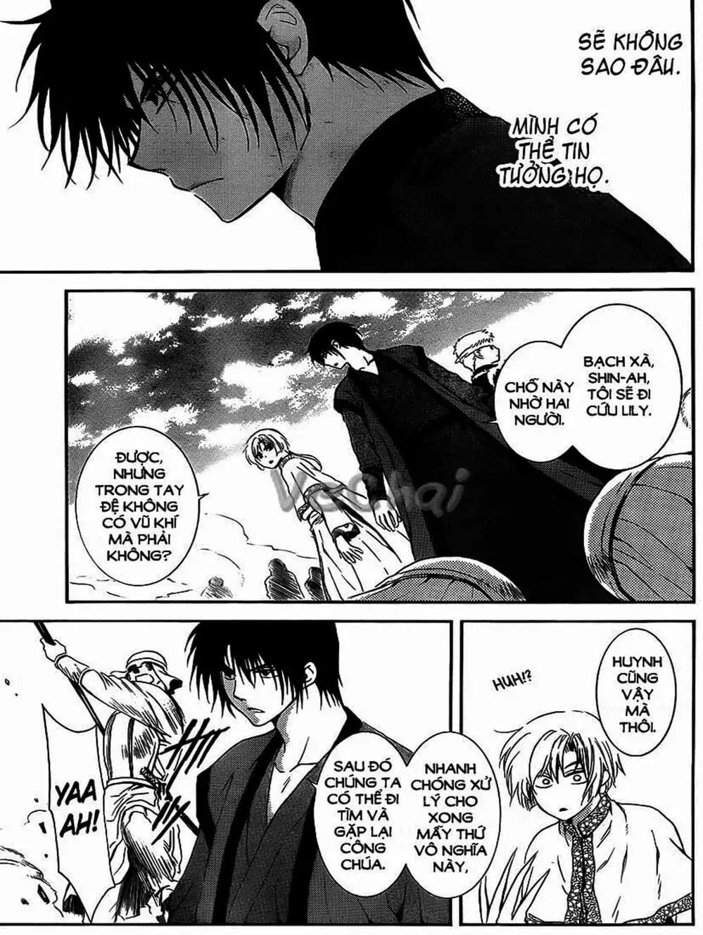 Truyện Tranh Đóa Hoa Bùng Cháy - Yona Of The Dawn trang 7