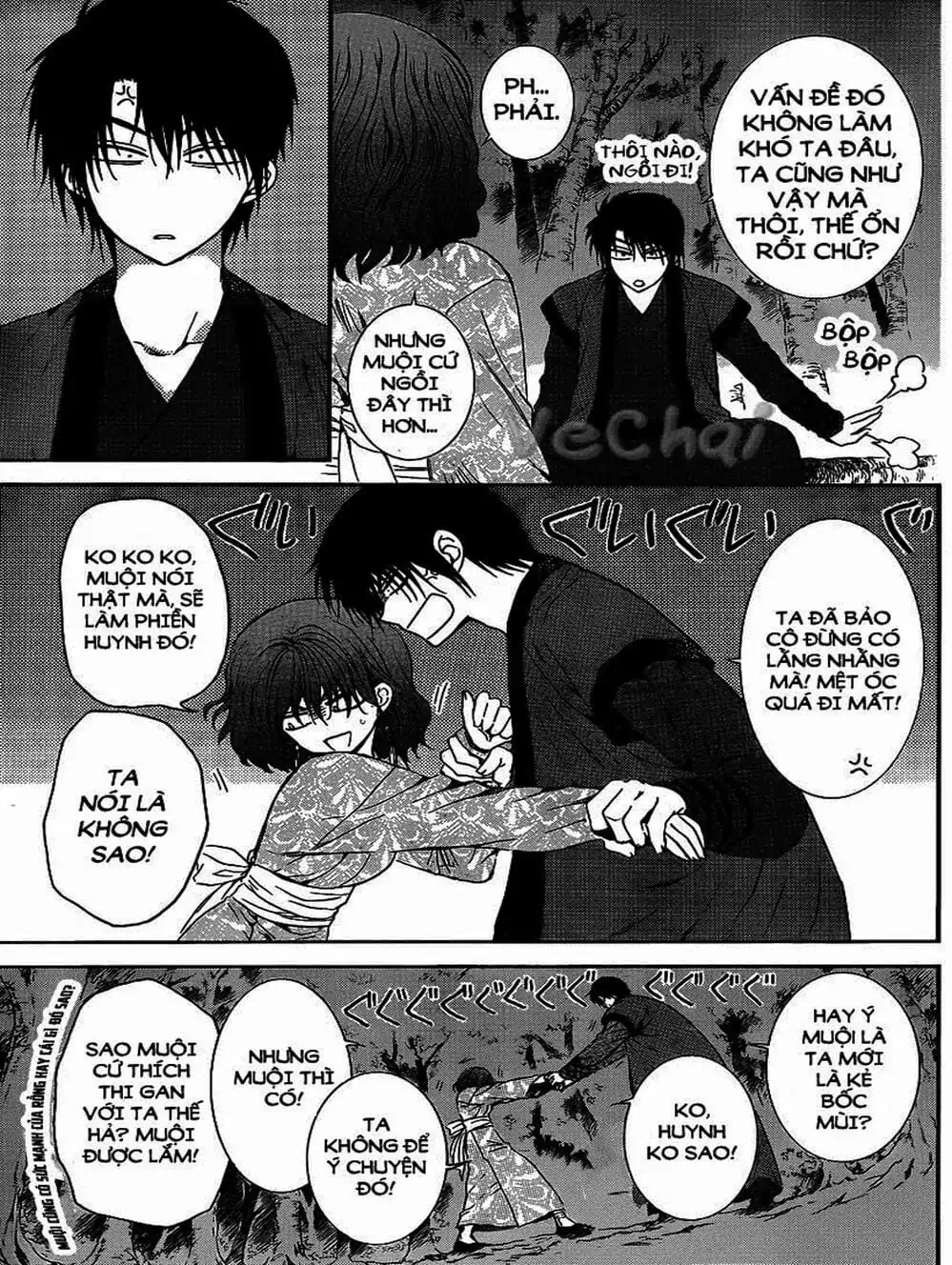 Truyện Tranh Đóa Hoa Bùng Cháy - Yona Of The Dawn trang 7