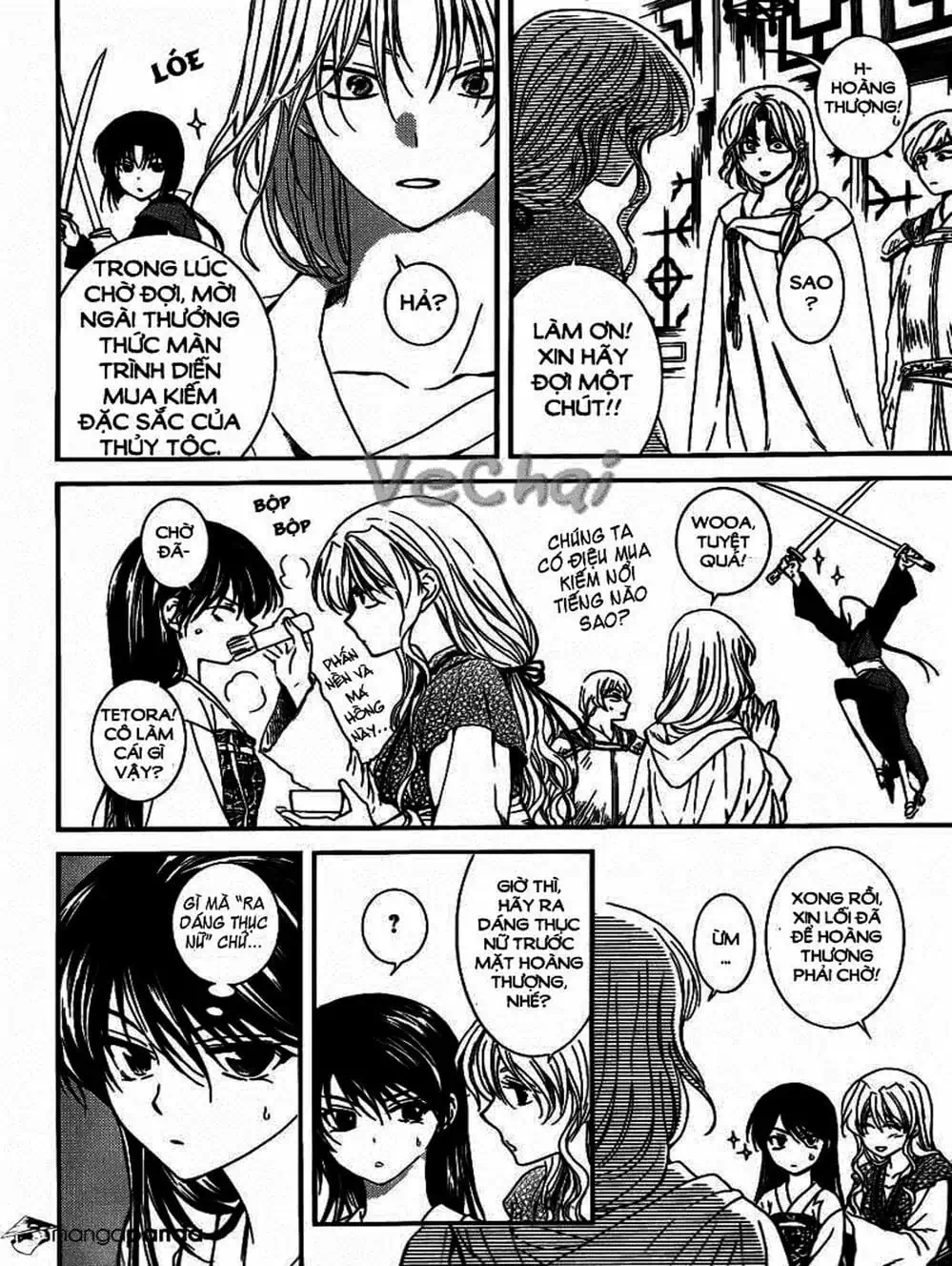 Truyện Tranh Đóa Hoa Bùng Cháy - Yona Of The Dawn trang 7