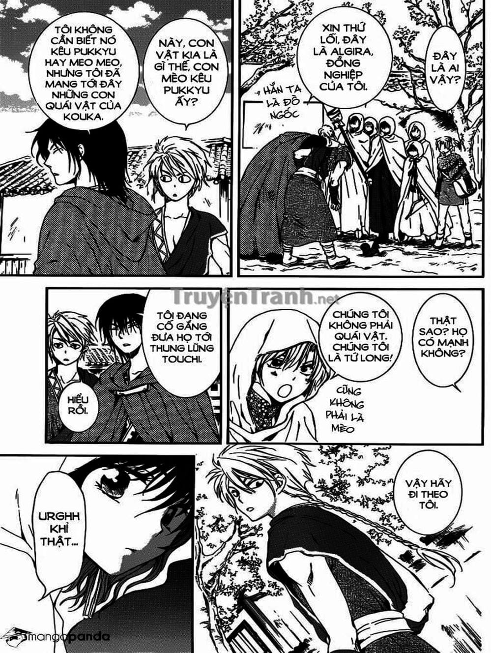 Truyện Tranh Đóa Hoa Bùng Cháy - Yona Of The Dawn trang 7