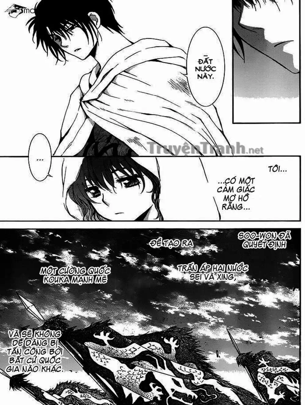 Truyện Tranh Đóa Hoa Bùng Cháy - Yona Of The Dawn trang 7