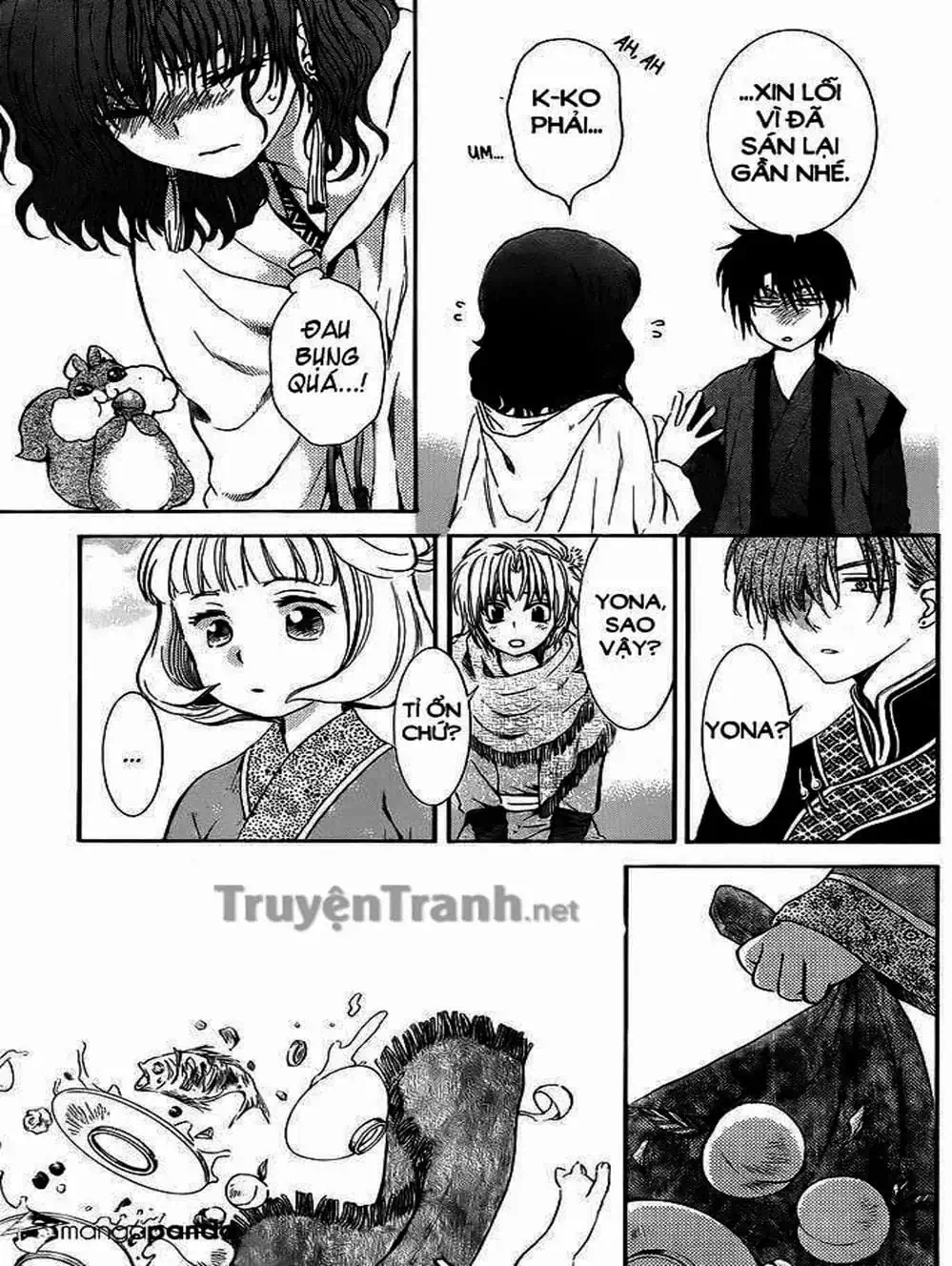Truyện Tranh Đóa Hoa Bùng Cháy - Yona Of The Dawn trang 7