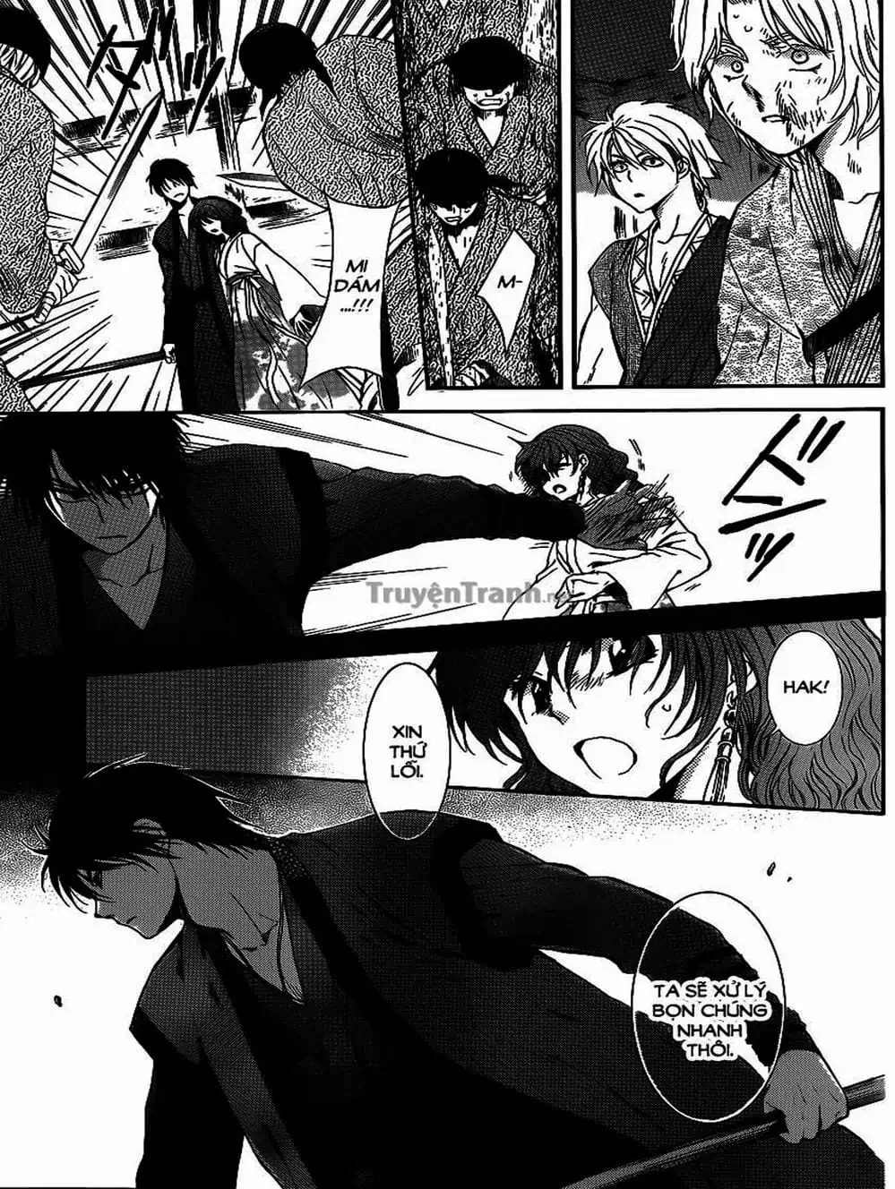 Truyện Tranh Đóa Hoa Bùng Cháy - Yona Of The Dawn trang 7