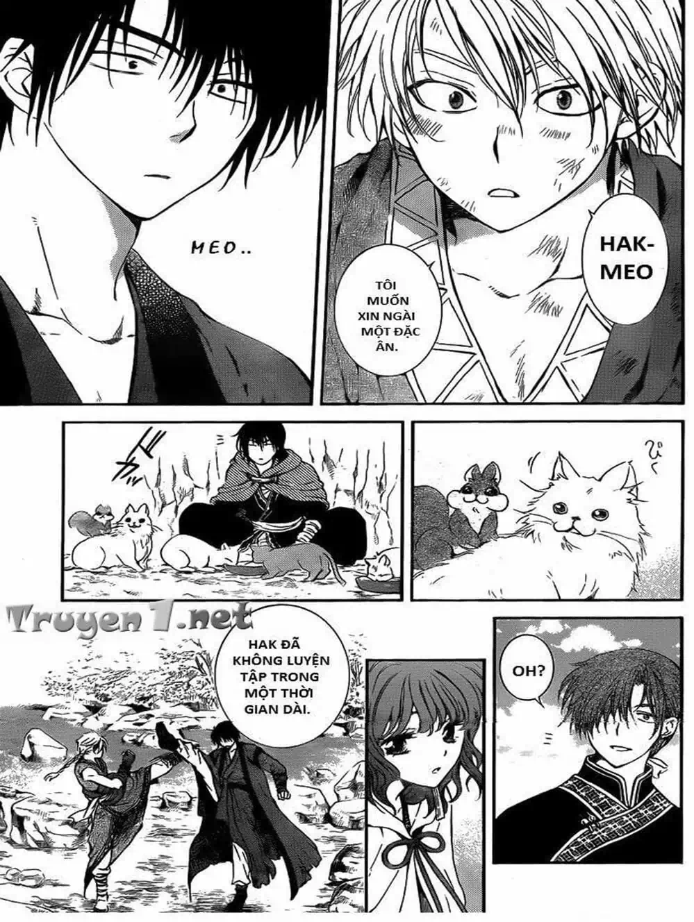 Truyện Tranh Đóa Hoa Bùng Cháy - Yona Of The Dawn trang 7