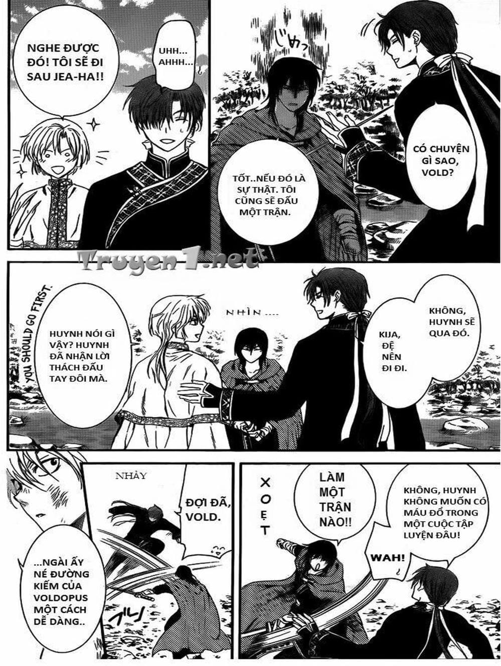 Truyện Tranh Đóa Hoa Bùng Cháy - Yona Of The Dawn trang 7