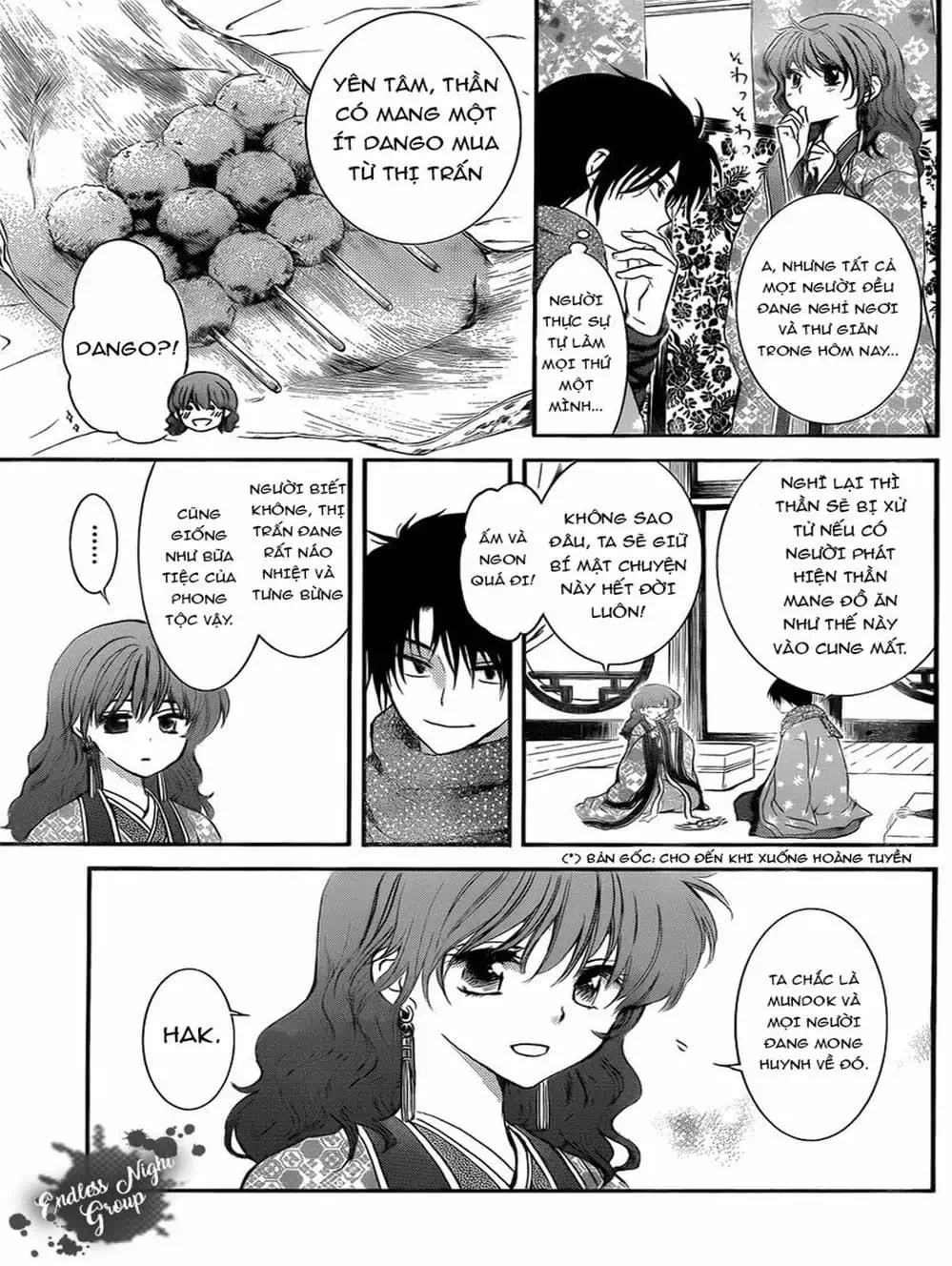 Truyện Tranh Đóa Hoa Bùng Cháy - Yona Of The Dawn trang 7