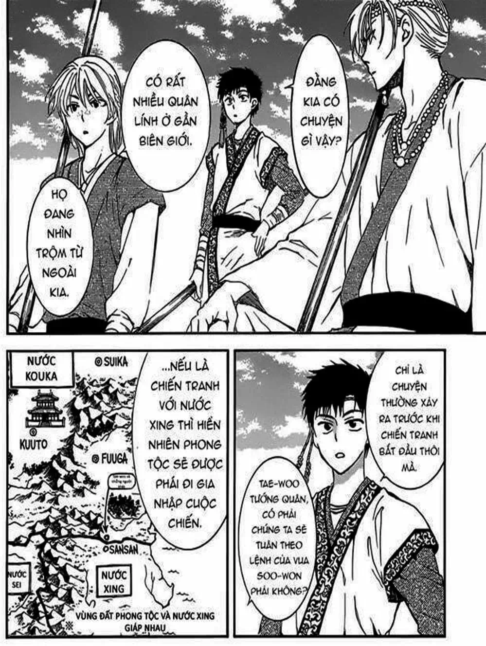 Truyện Tranh Đóa Hoa Bùng Cháy - Yona Of The Dawn trang 7