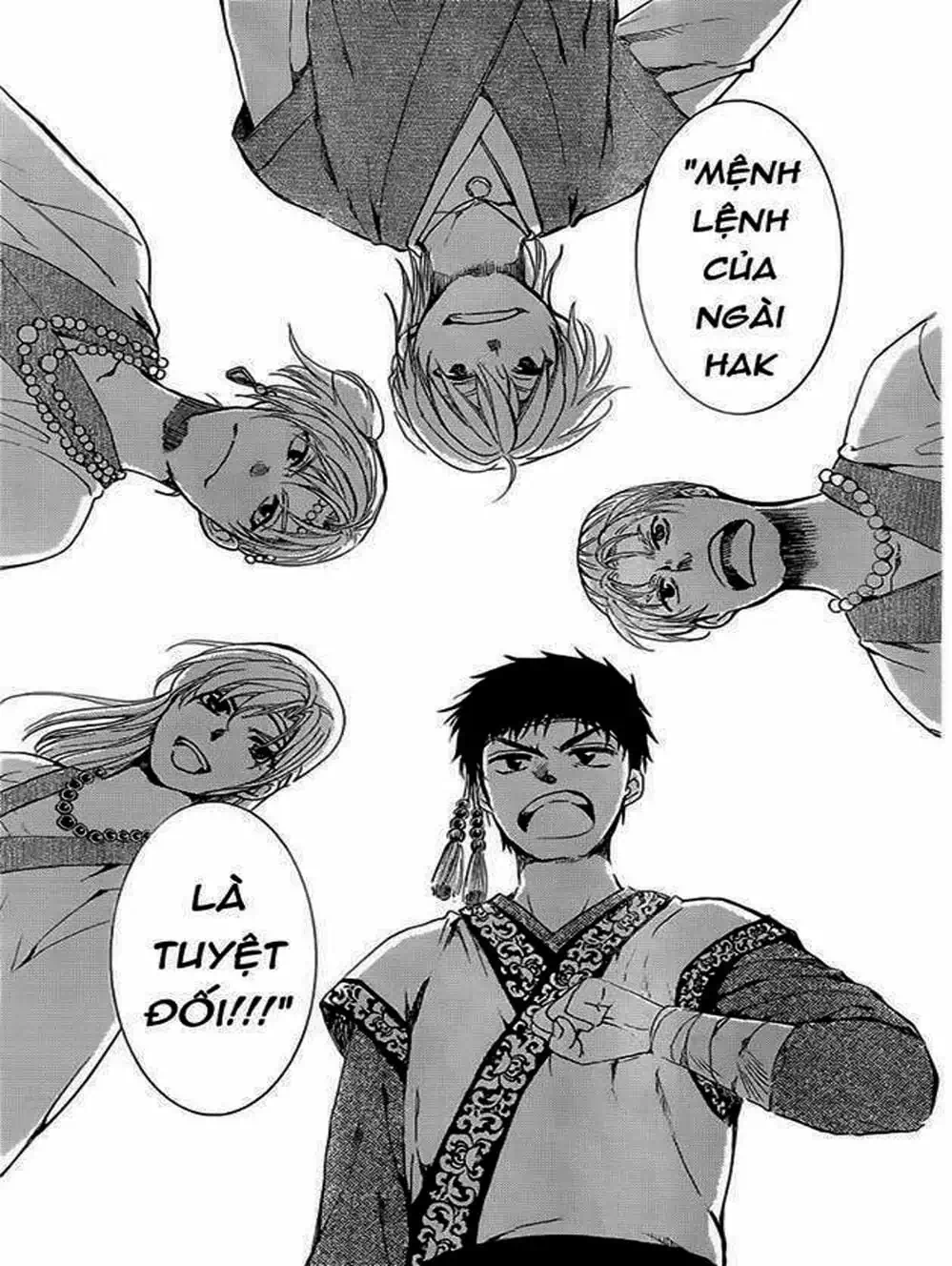 Truyện Tranh Đóa Hoa Bùng Cháy - Yona Of The Dawn trang 7