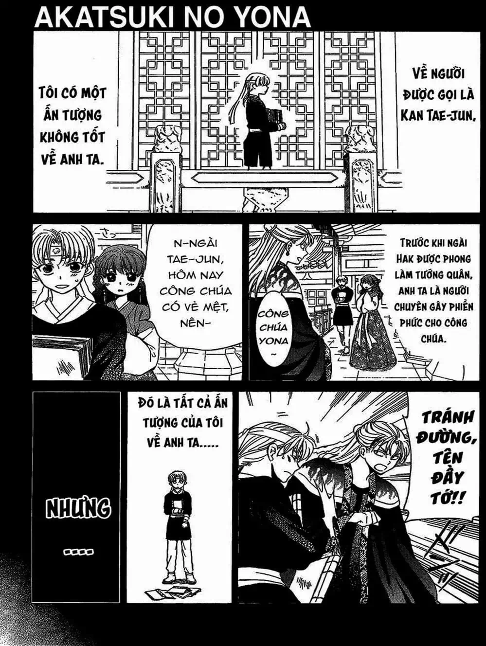 Truyện Tranh Đóa Hoa Bùng Cháy - Yona Of The Dawn trang 7