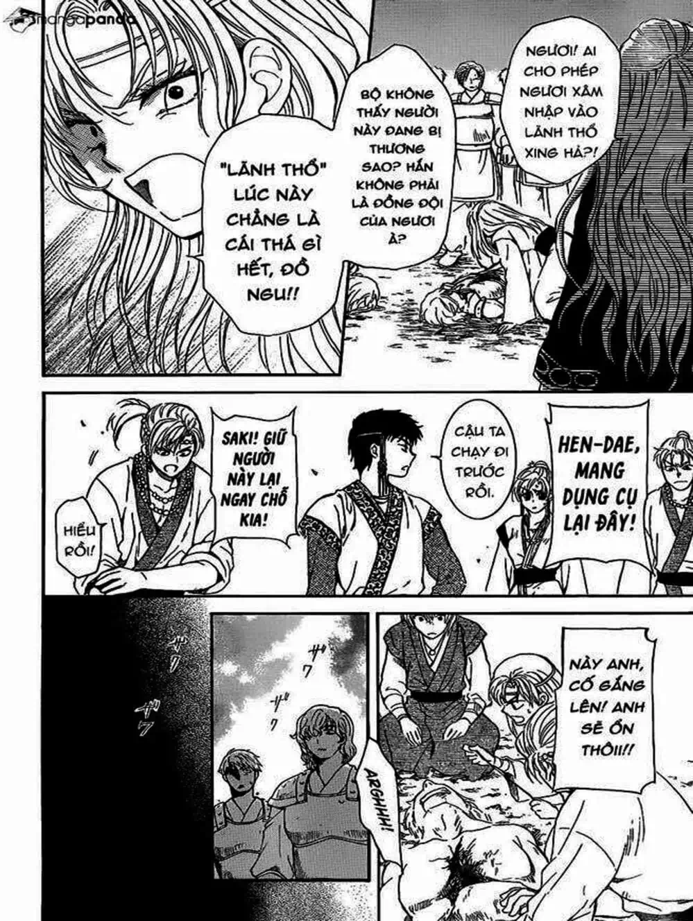 Truyện Tranh Đóa Hoa Bùng Cháy - Yona Of The Dawn trang 7