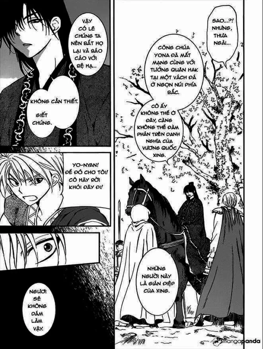 Truyện Tranh Đóa Hoa Bùng Cháy - Yona Of The Dawn trang 7