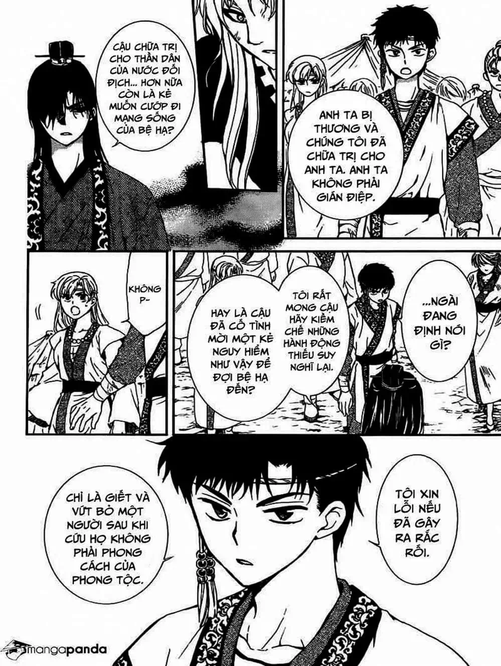 Truyện Tranh Đóa Hoa Bùng Cháy - Yona Of The Dawn trang 7