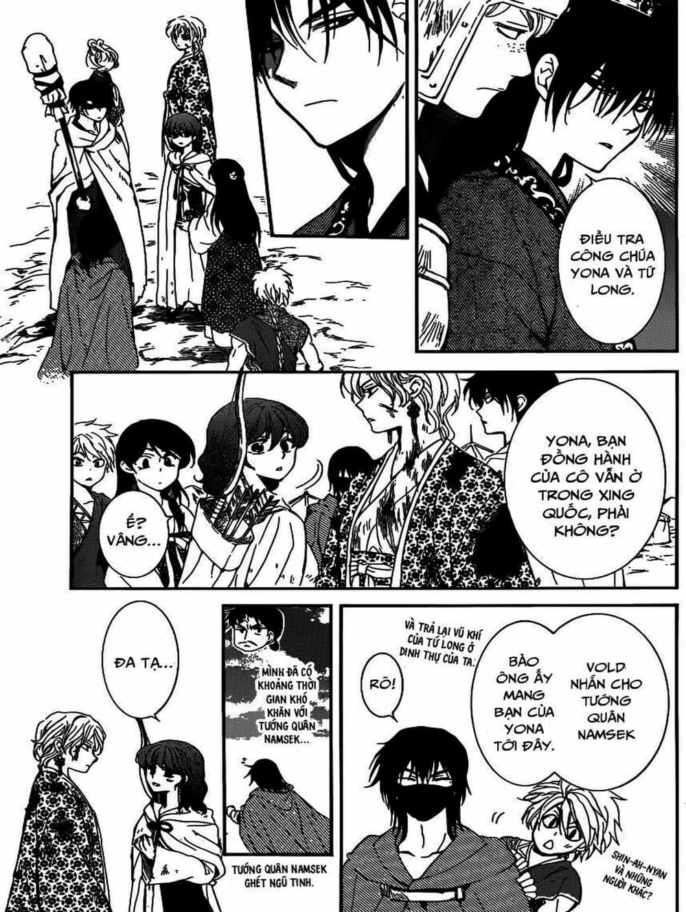 Truyện Tranh Đóa Hoa Bùng Cháy - Yona Of The Dawn trang 7