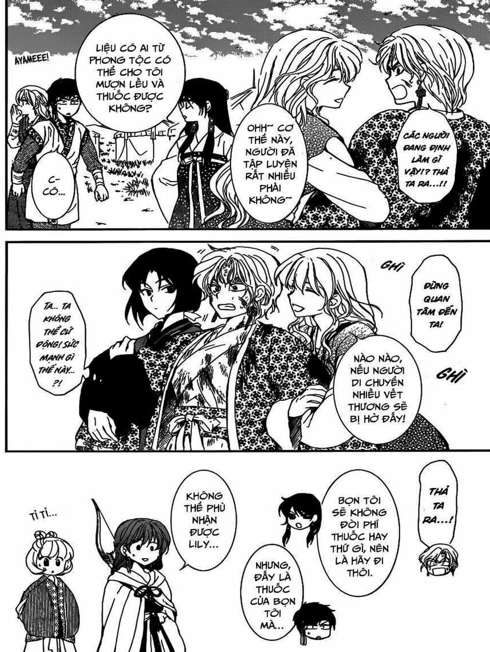 Truyện Tranh Đóa Hoa Bùng Cháy - Yona Of The Dawn trang 7