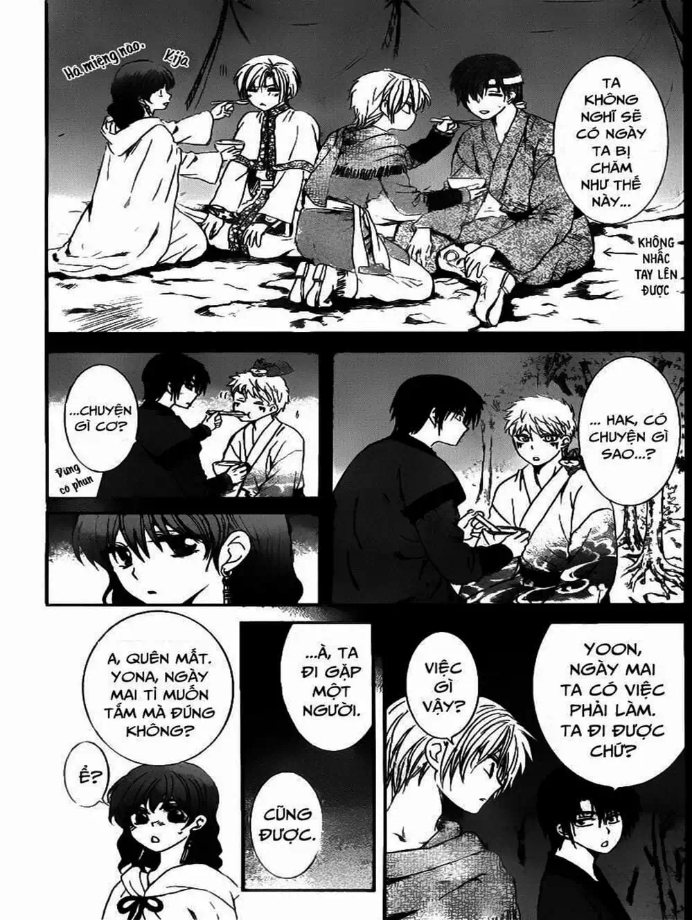 Truyện Tranh Đóa Hoa Bùng Cháy - Yona Of The Dawn trang 7
