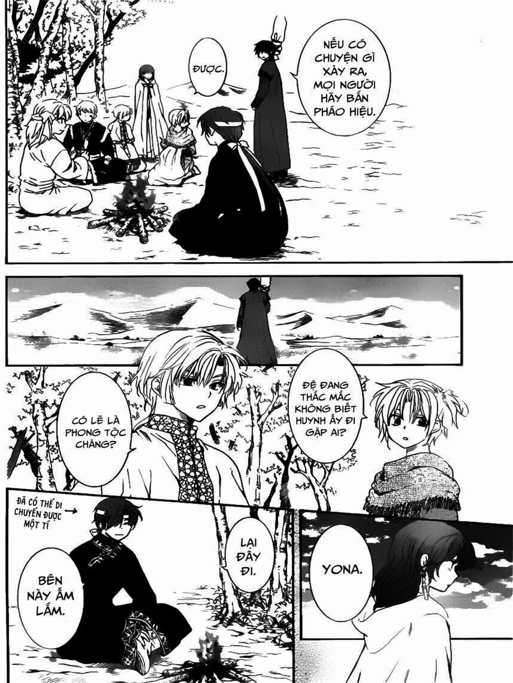 Truyện Tranh Đóa Hoa Bùng Cháy - Yona Of The Dawn trang 7
