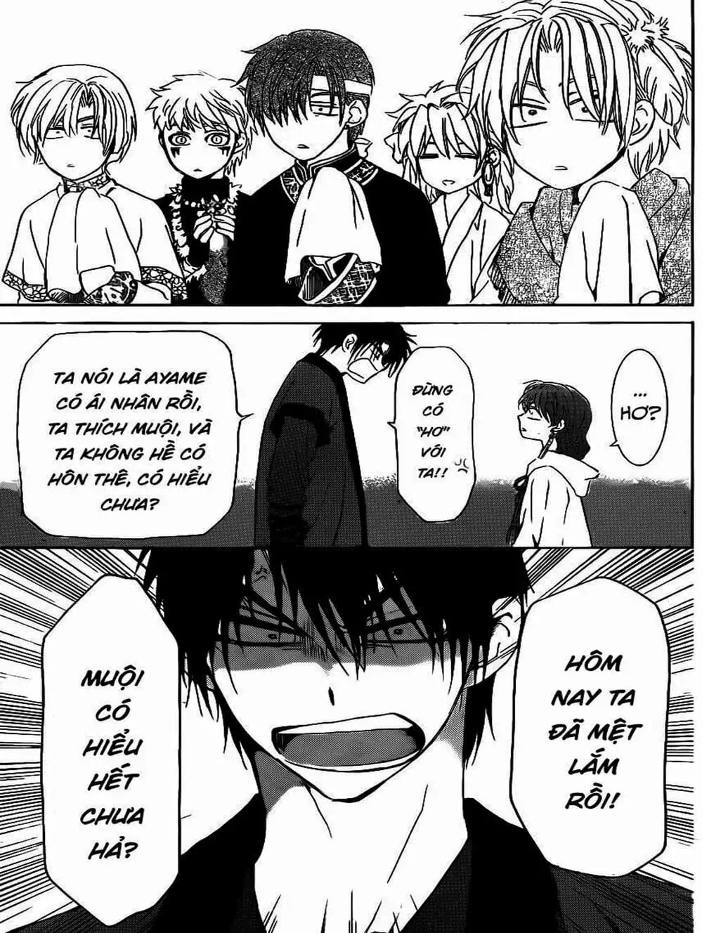 Truyện Tranh Đóa Hoa Bùng Cháy - Yona Of The Dawn trang 7