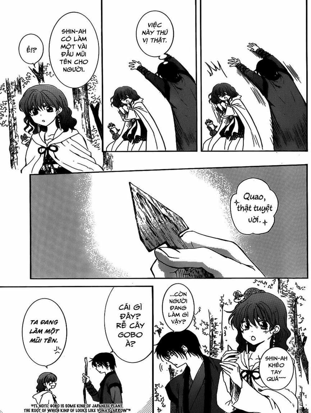 Truyện Tranh Đóa Hoa Bùng Cháy - Yona Of The Dawn trang 7