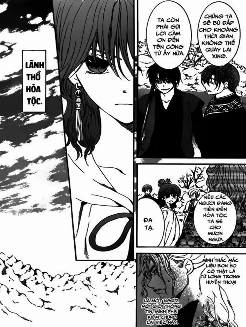Truyện Tranh Đóa Hoa Bùng Cháy - Yona Of The Dawn trang 7