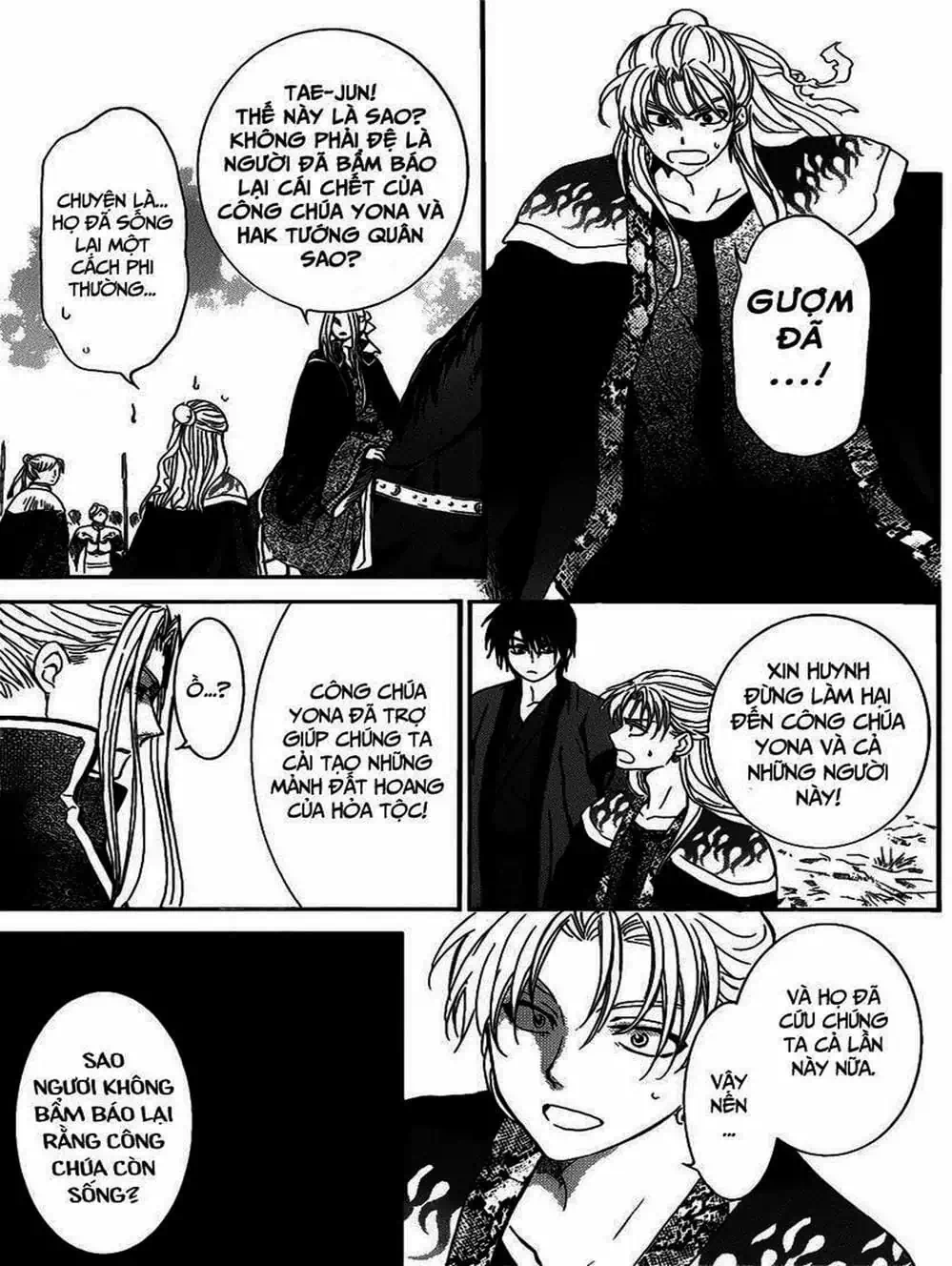 Truyện Tranh Đóa Hoa Bùng Cháy - Yona Of The Dawn trang 7