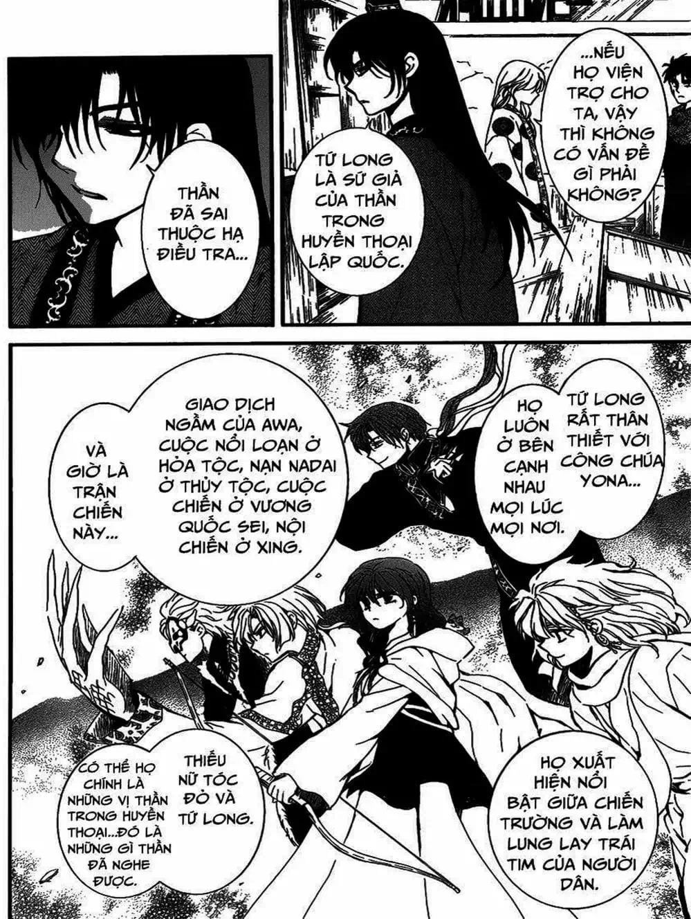 Truyện Tranh Đóa Hoa Bùng Cháy - Yona Of The Dawn trang 7