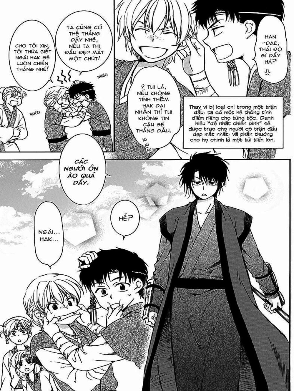 Truyện Tranh Đóa Hoa Bùng Cháy - Yona Of The Dawn trang 7