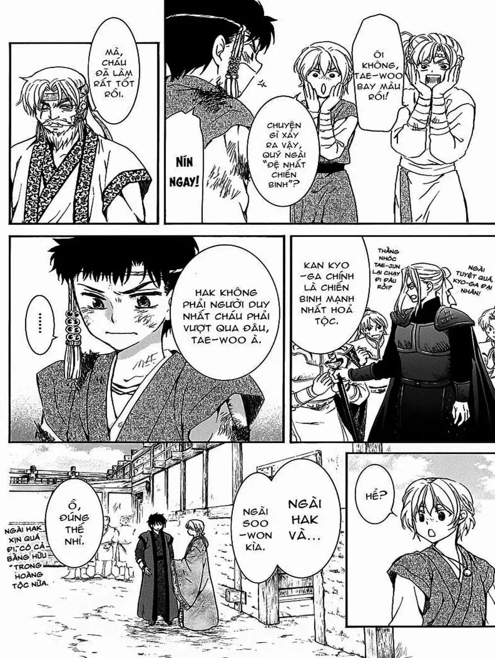 Truyện Tranh Đóa Hoa Bùng Cháy - Yona Of The Dawn trang 7