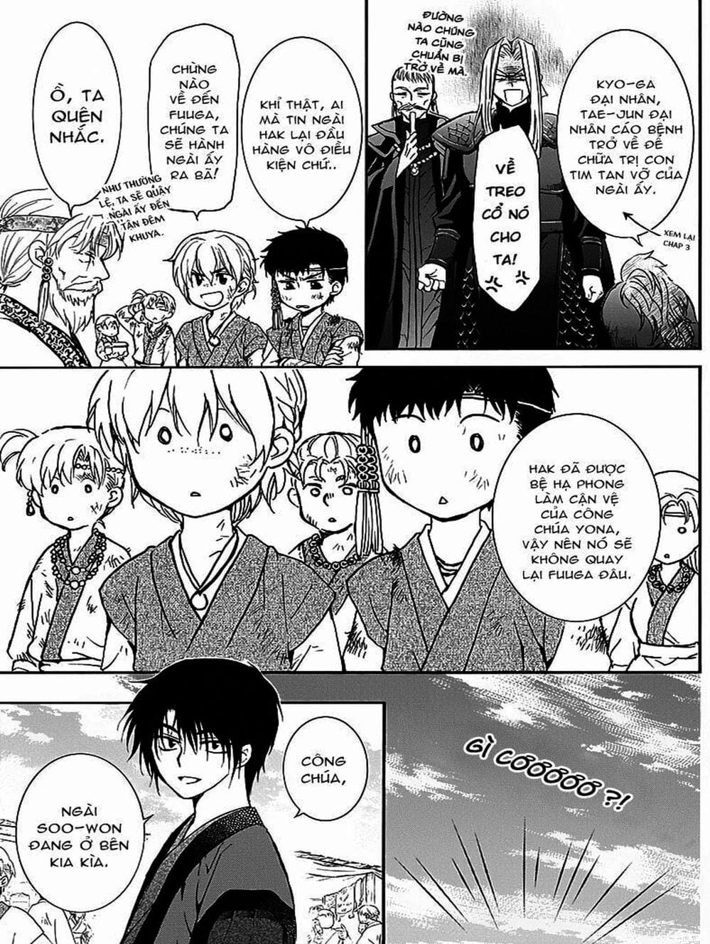 Truyện Tranh Đóa Hoa Bùng Cháy - Yona Of The Dawn trang 7