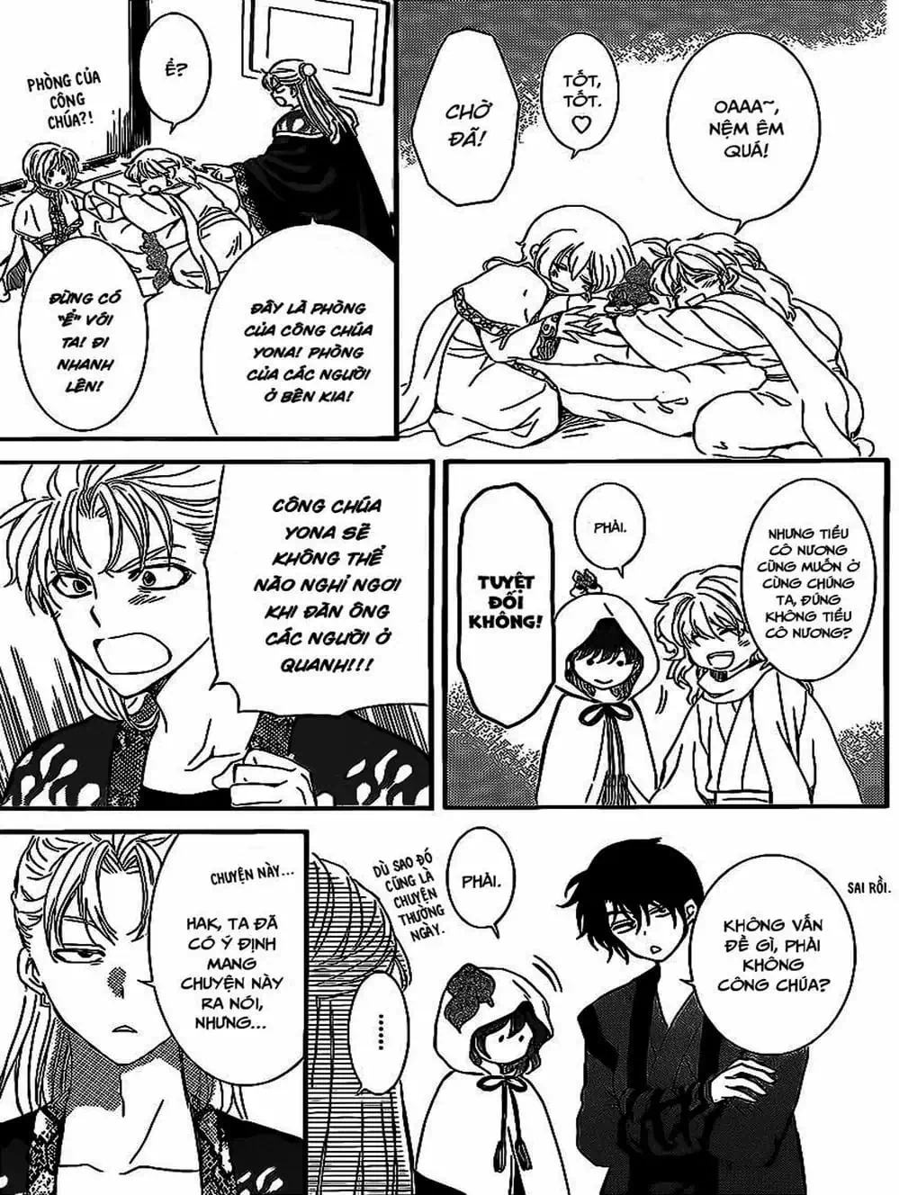 Truyện Tranh Đóa Hoa Bùng Cháy - Yona Of The Dawn trang 7