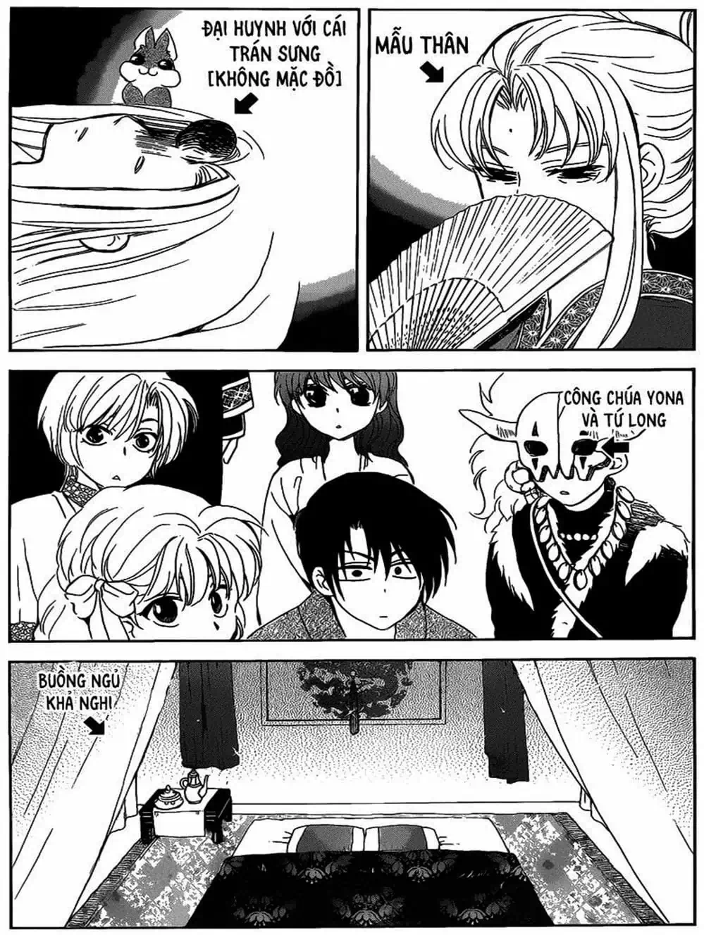 Truyện Tranh Đóa Hoa Bùng Cháy - Yona Of The Dawn trang 7