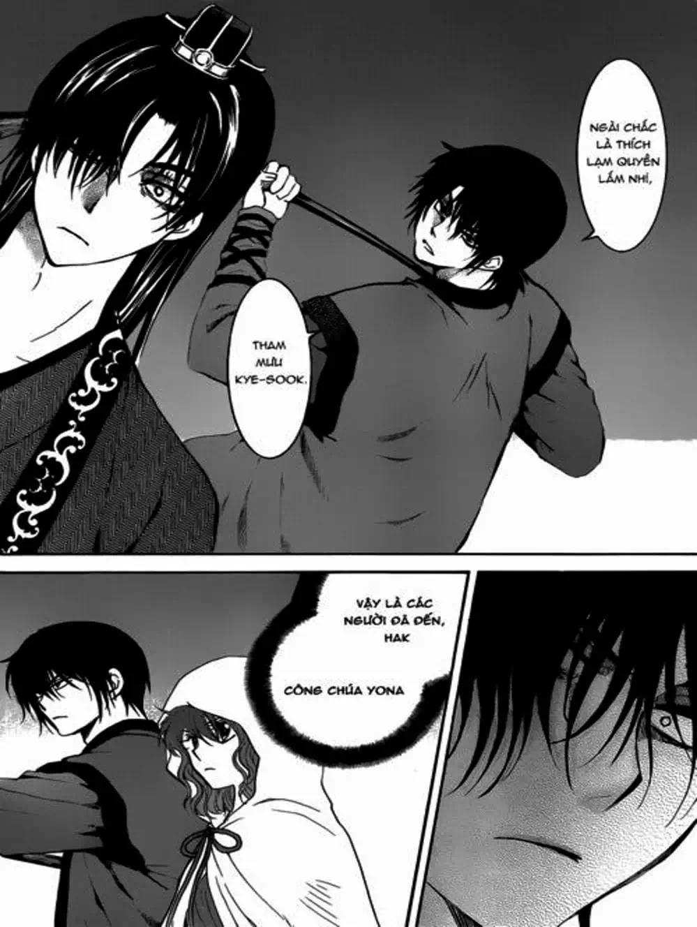 Truyện Tranh Đóa Hoa Bùng Cháy - Yona Of The Dawn trang 7