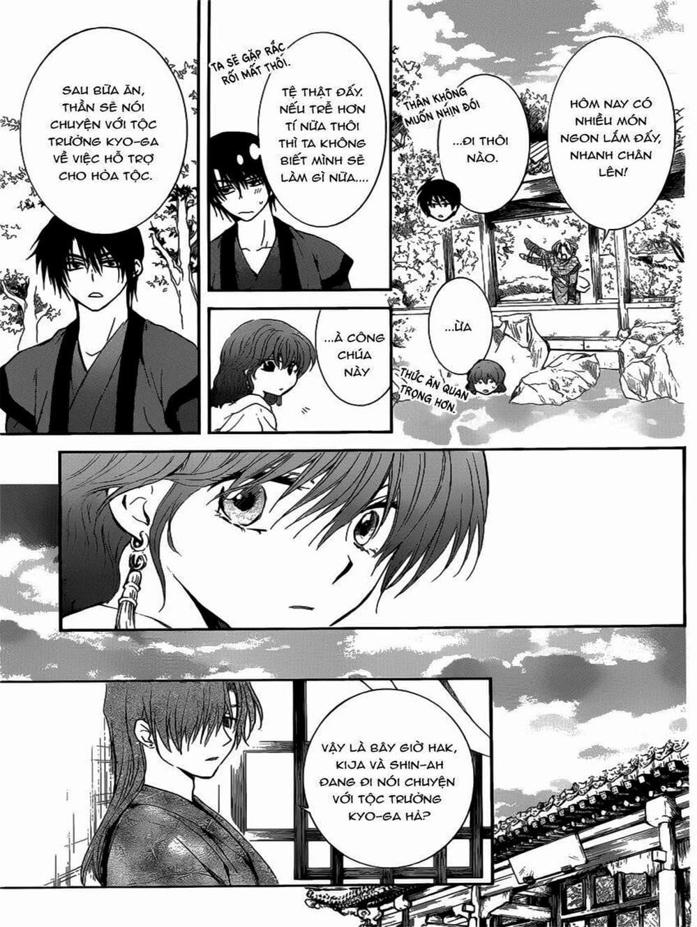 Truyện Tranh Đóa Hoa Bùng Cháy - Yona Of The Dawn trang 7
