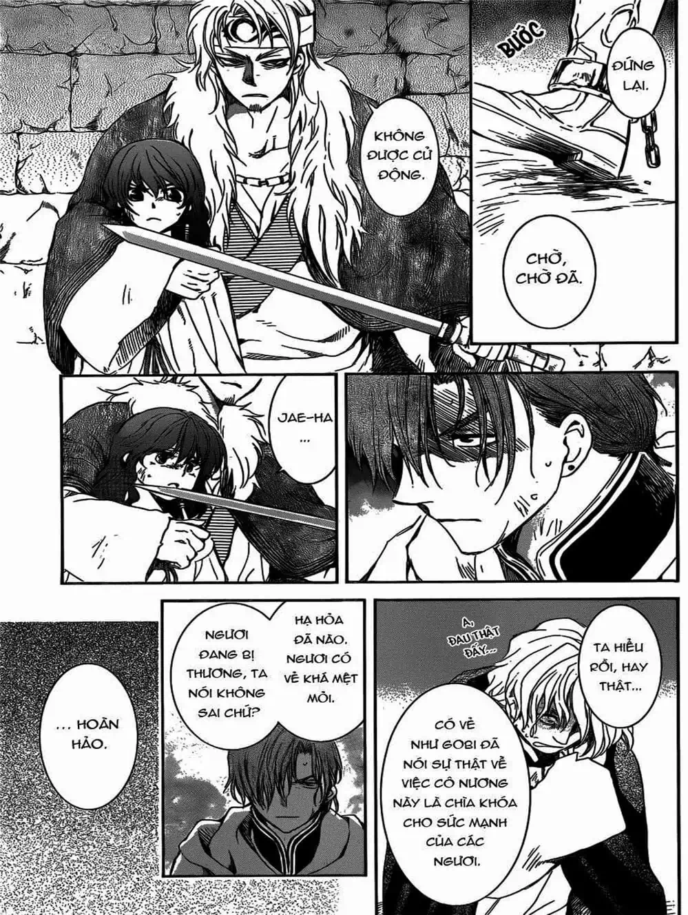 Truyện Tranh Đóa Hoa Bùng Cháy - Yona Of The Dawn trang 7