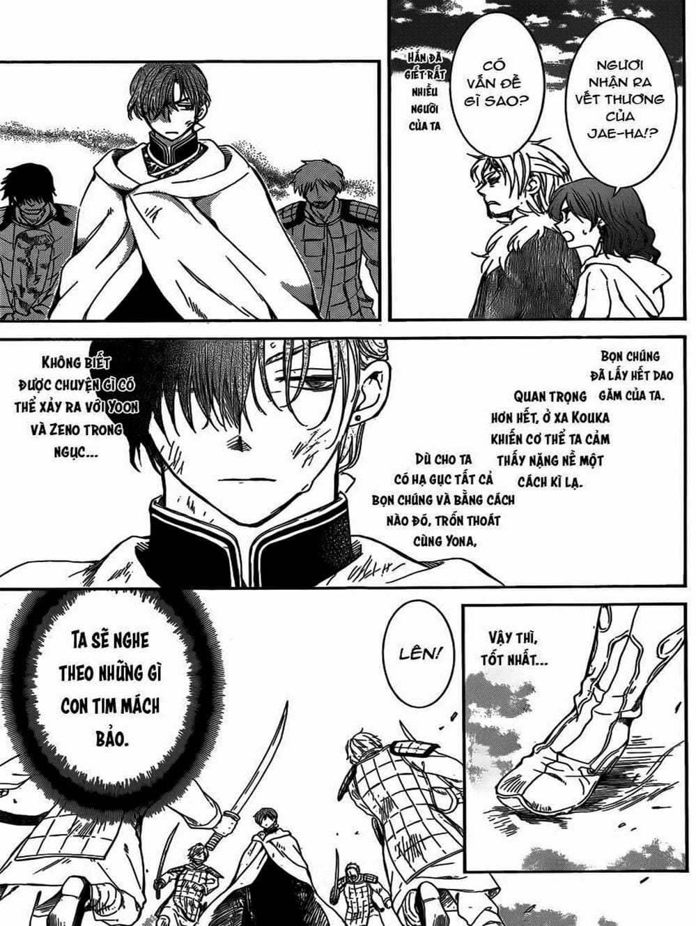Truyện Tranh Đóa Hoa Bùng Cháy - Yona Of The Dawn trang 7