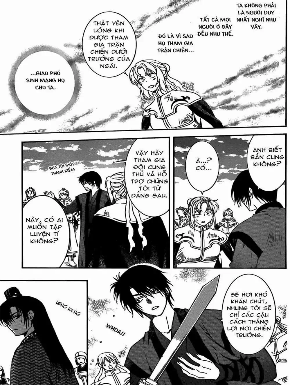 Truyện Tranh Đóa Hoa Bùng Cháy - Yona Of The Dawn trang 7