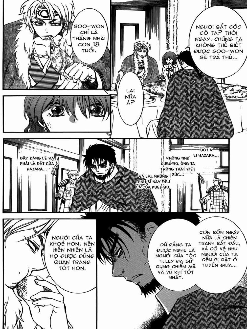 Truyện Tranh Đóa Hoa Bùng Cháy - Yona Of The Dawn trang 7