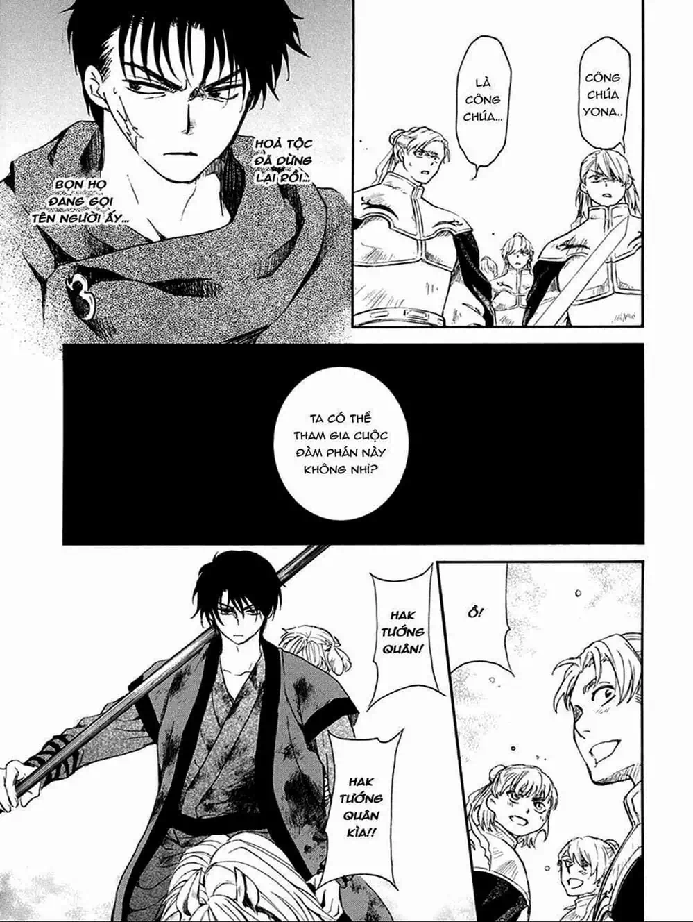 Truyện Tranh Đóa Hoa Bùng Cháy - Yona Of The Dawn trang 7
