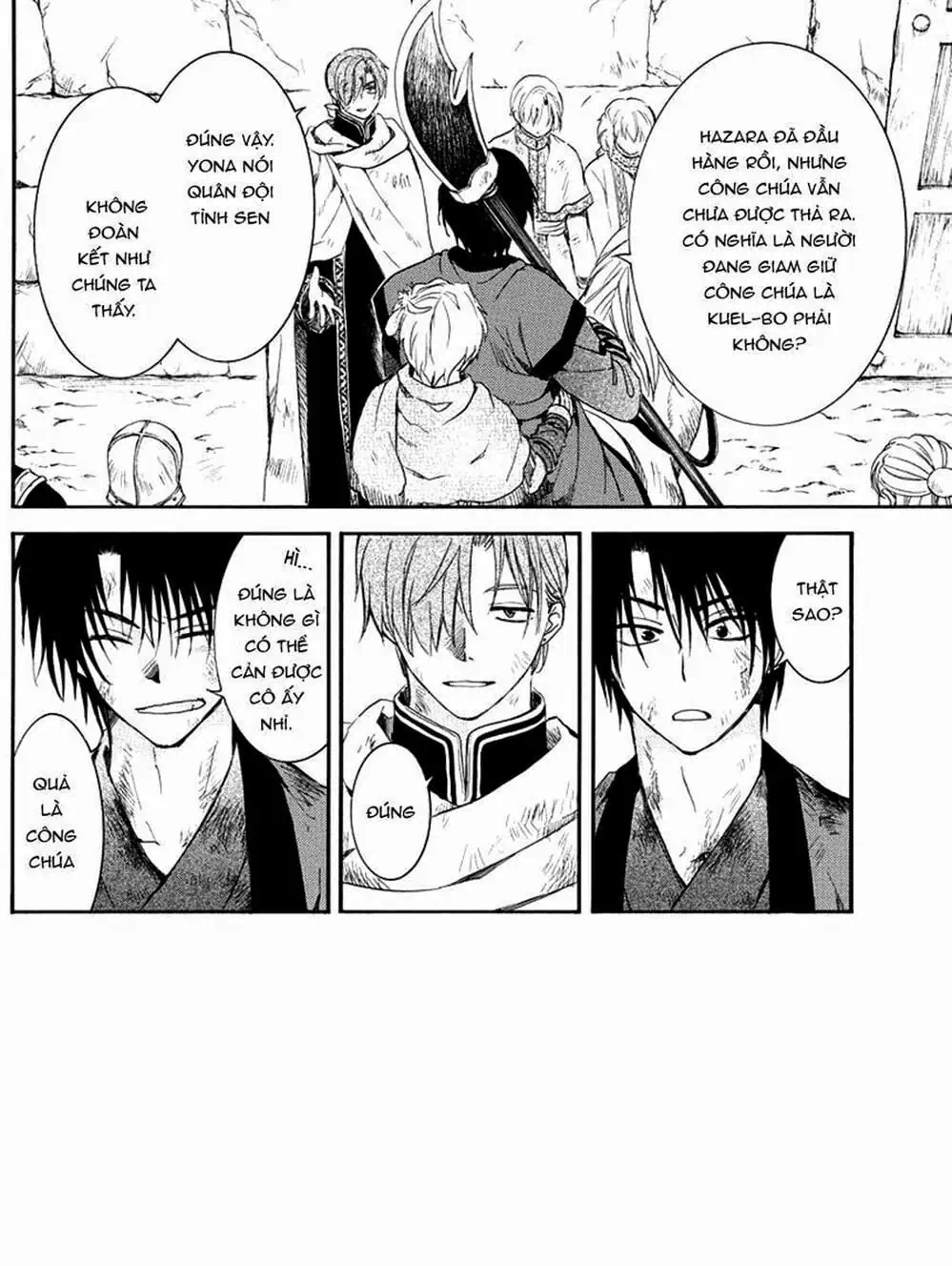 Truyện Tranh Đóa Hoa Bùng Cháy - Yona Of The Dawn trang 7