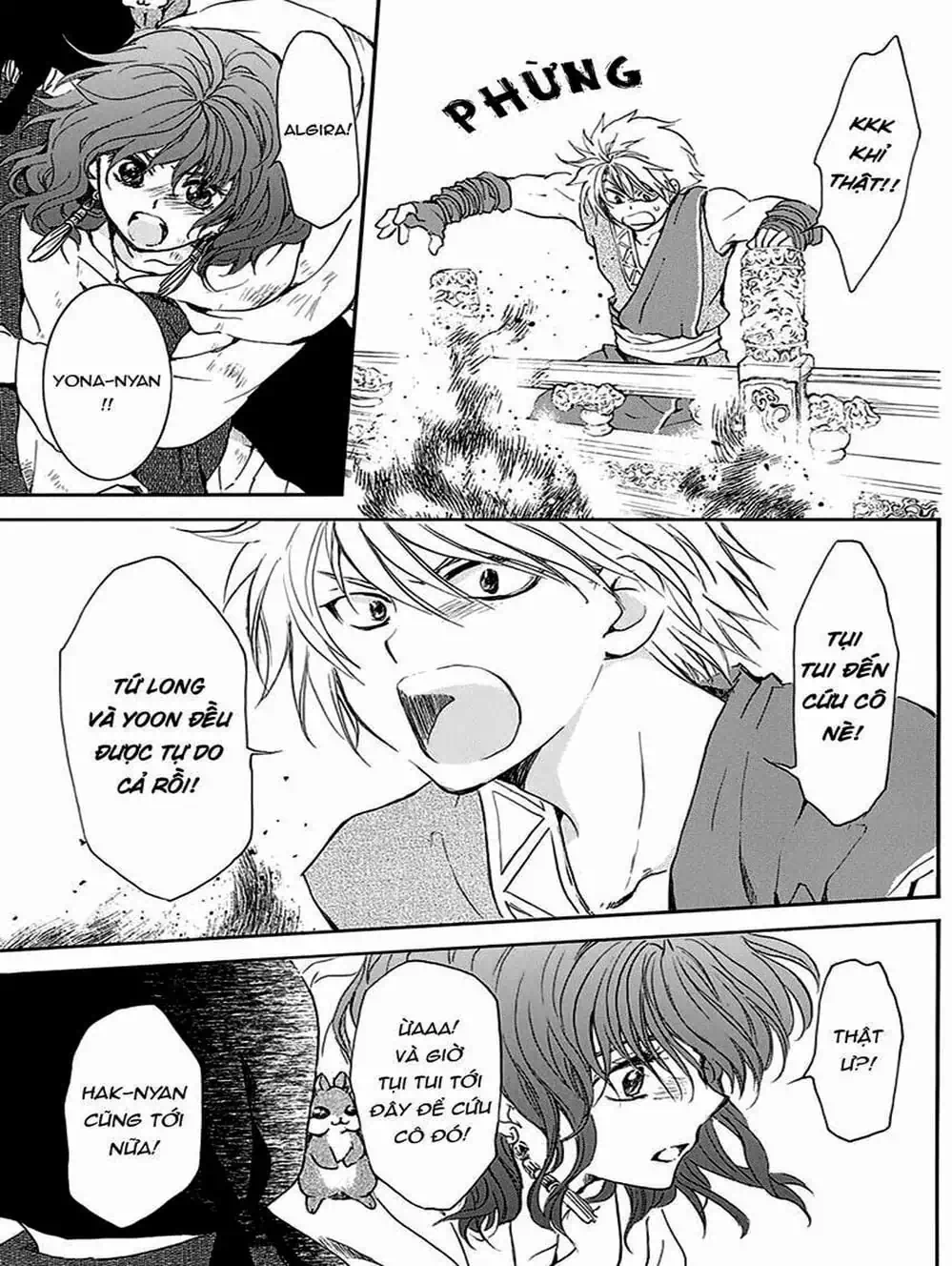 Truyện Tranh Đóa Hoa Bùng Cháy - Yona Of The Dawn trang 7