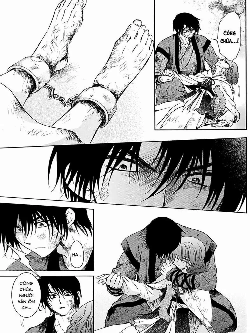 Truyện Tranh Đóa Hoa Bùng Cháy - Yona Of The Dawn trang 7