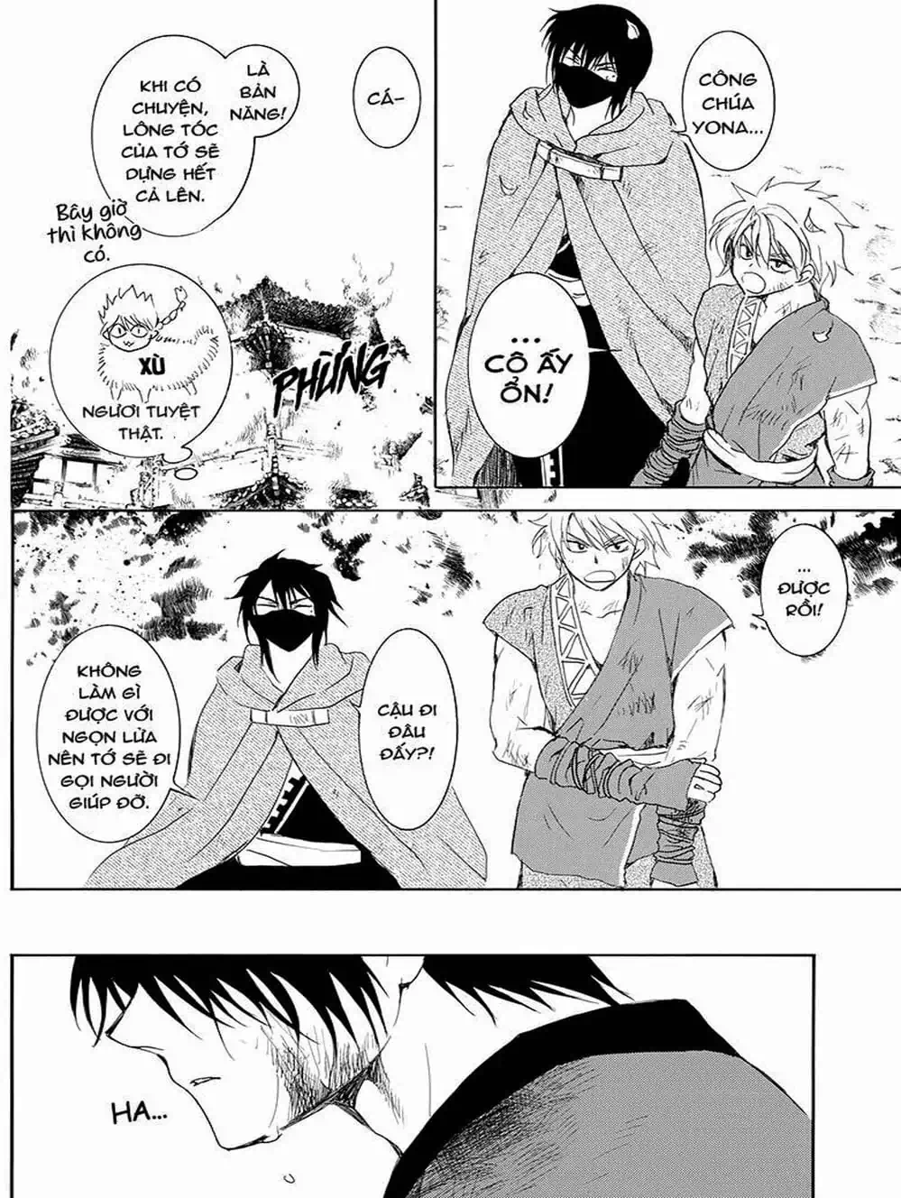 Truyện Tranh Đóa Hoa Bùng Cháy - Yona Of The Dawn trang 7
