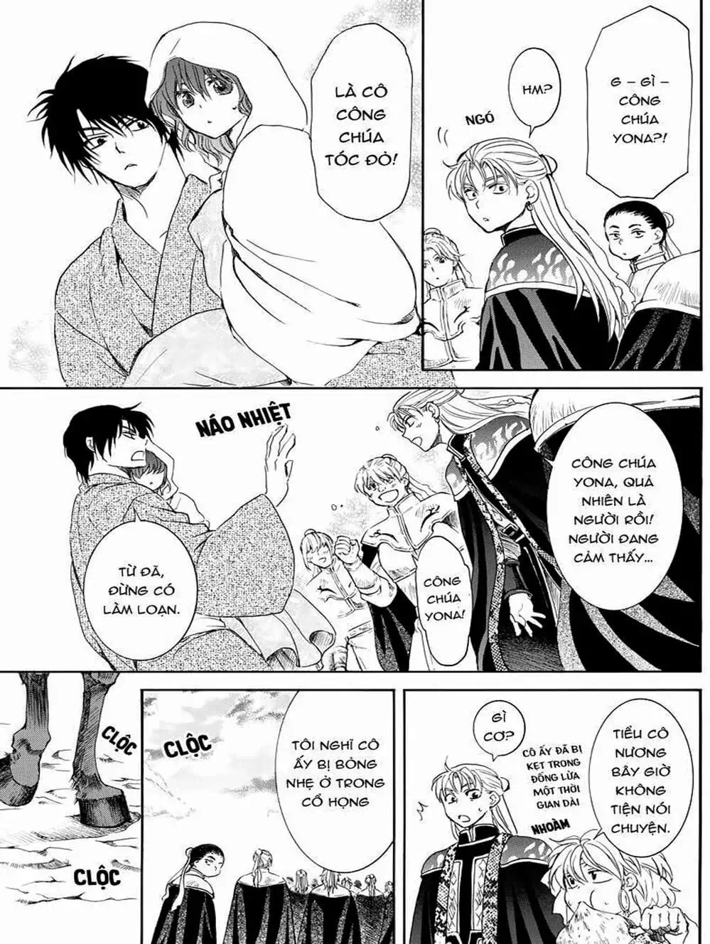 Truyện Tranh Đóa Hoa Bùng Cháy - Yona Of The Dawn trang 7