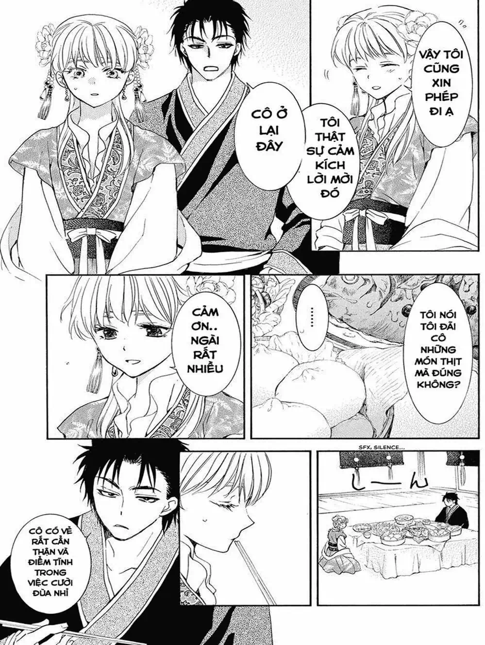 Truyện Tranh Đóa Hoa Bùng Cháy - Yona Of The Dawn trang 7