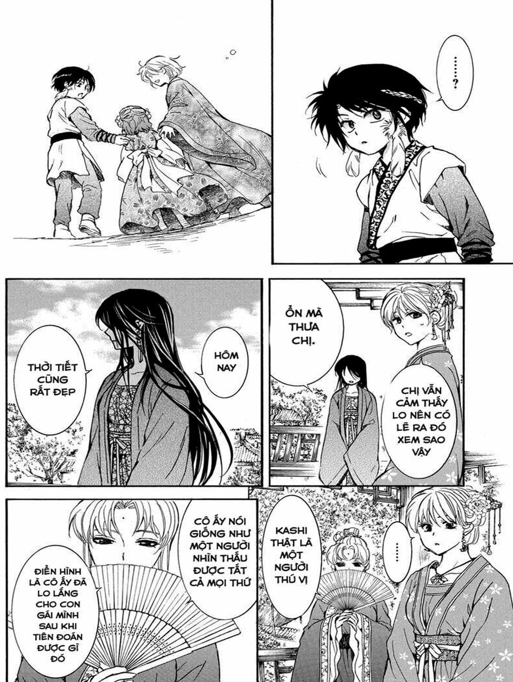 Truyện Tranh Đóa Hoa Bùng Cháy - Yona Of The Dawn trang 7