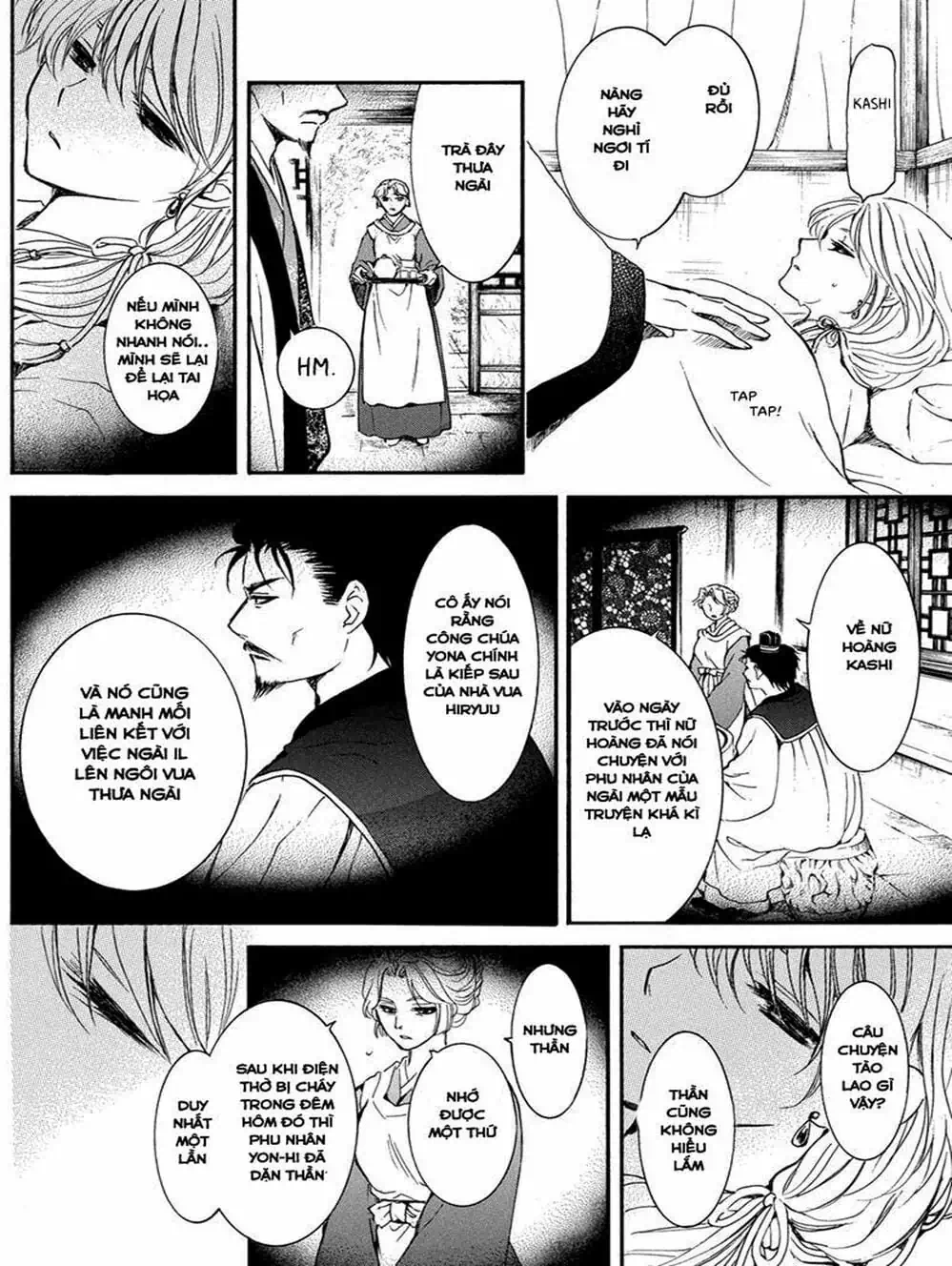 Truyện Tranh Đóa Hoa Bùng Cháy - Yona Of The Dawn trang 7