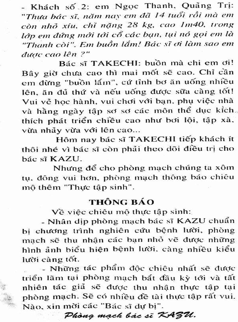Truyện Tranh Bác Sĩ K - Doctor K trang 3
