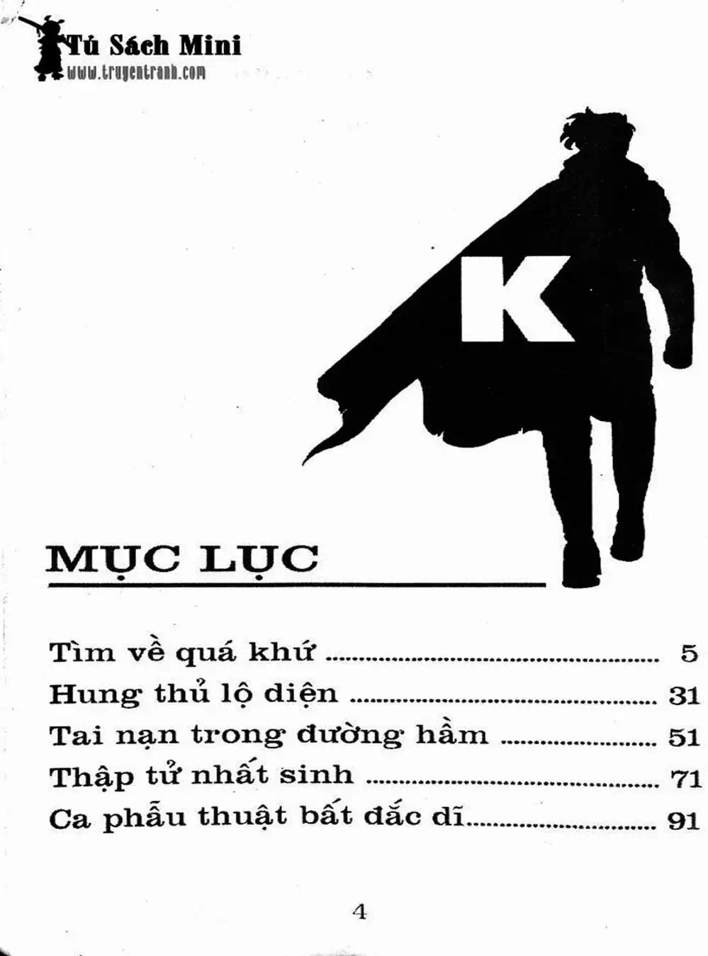 Truyện Tranh Bác Sĩ K - Doctor K trang 3